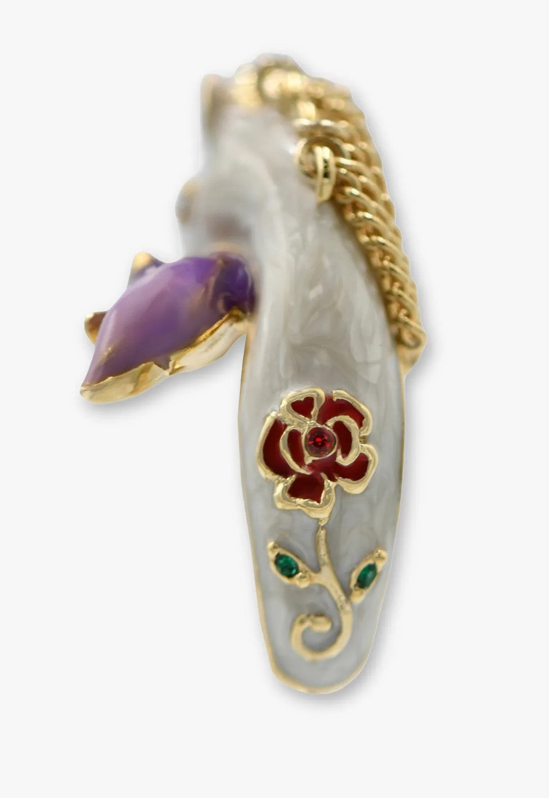 Unicorn motif ring