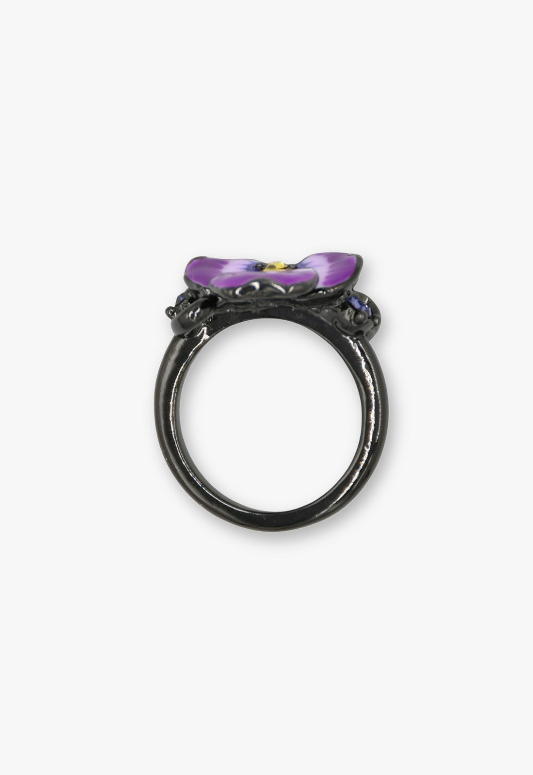 Viola motif ring