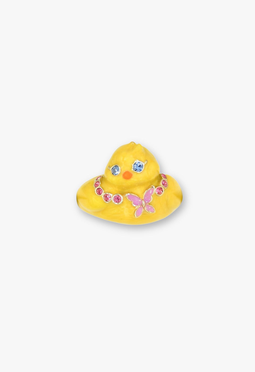 Chick motif ring