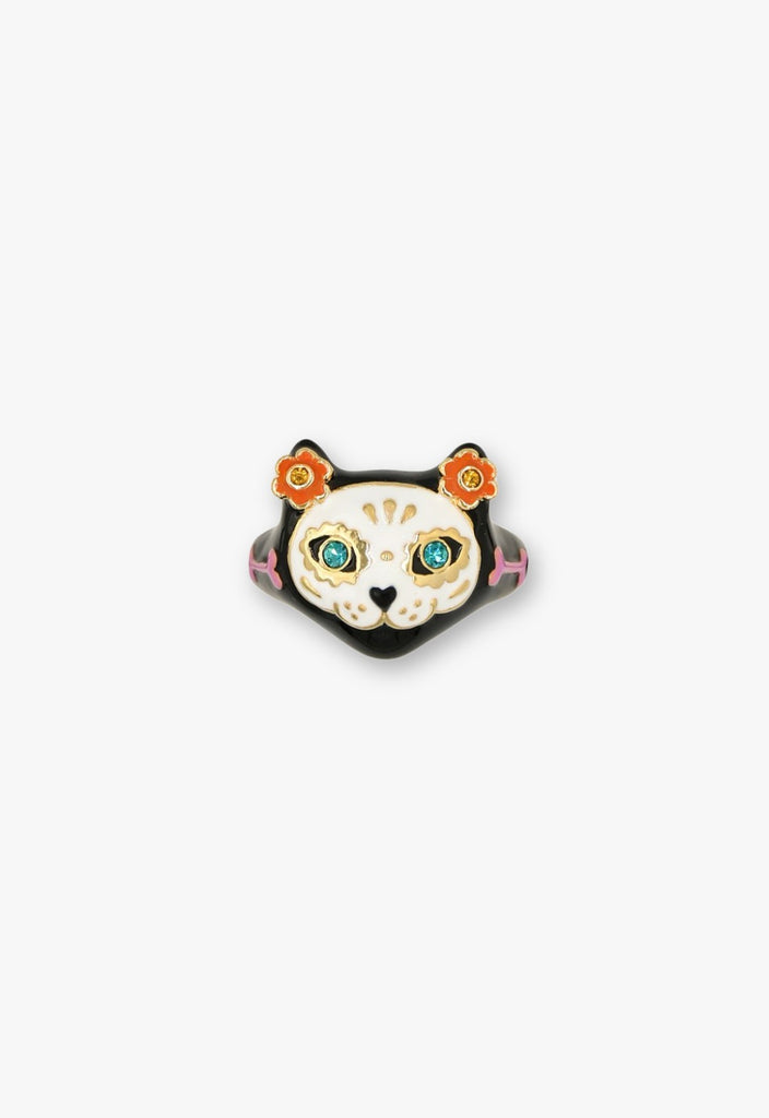 猫モチーフ リング
