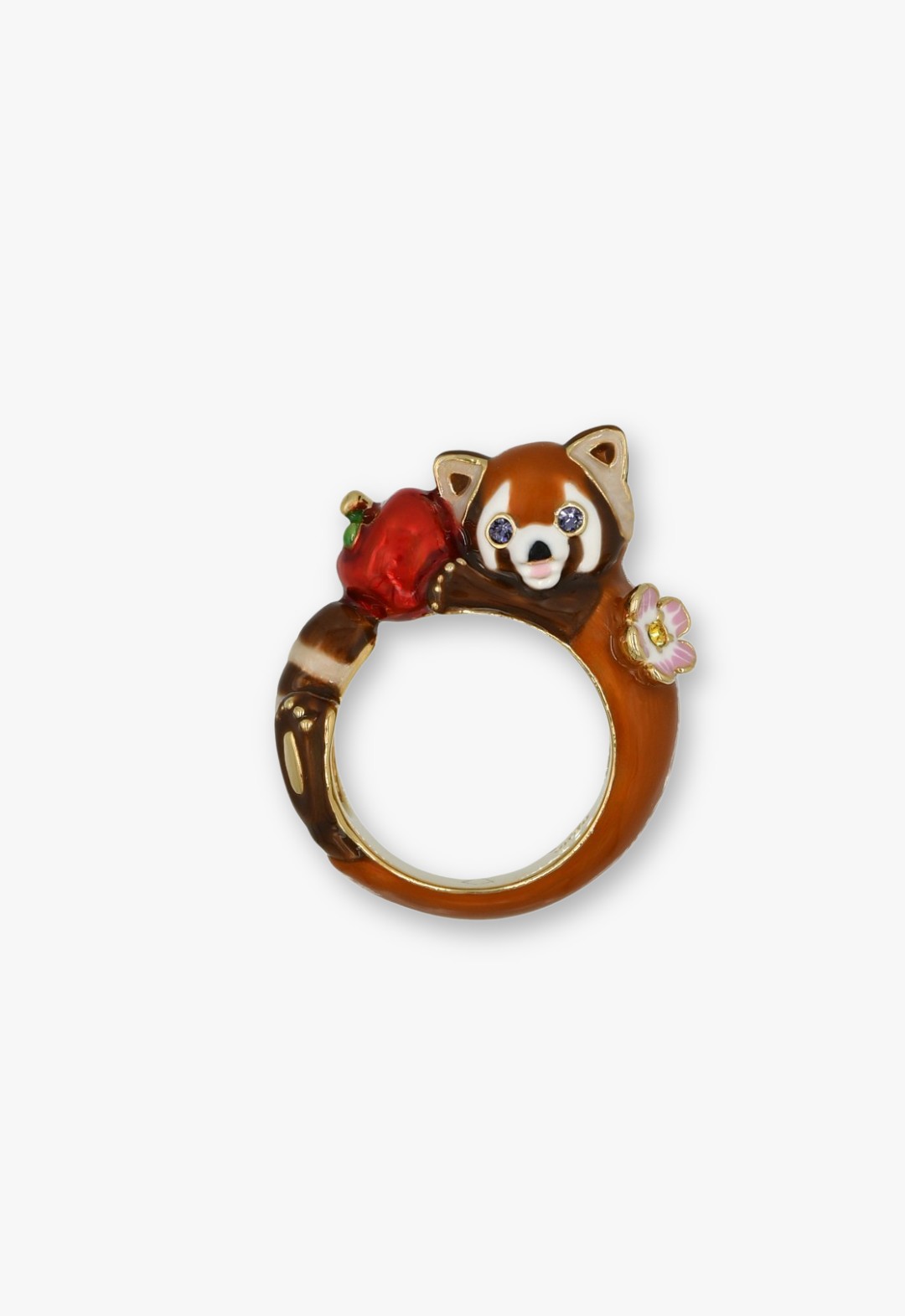 レッサーパンダモチーフ リング
