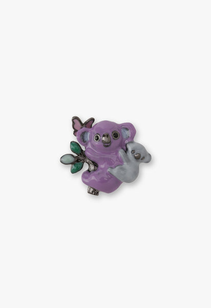 アナ スイ（ANNA SUI） コアラ親子モチーフ ブローチ | バタフライ ギフト