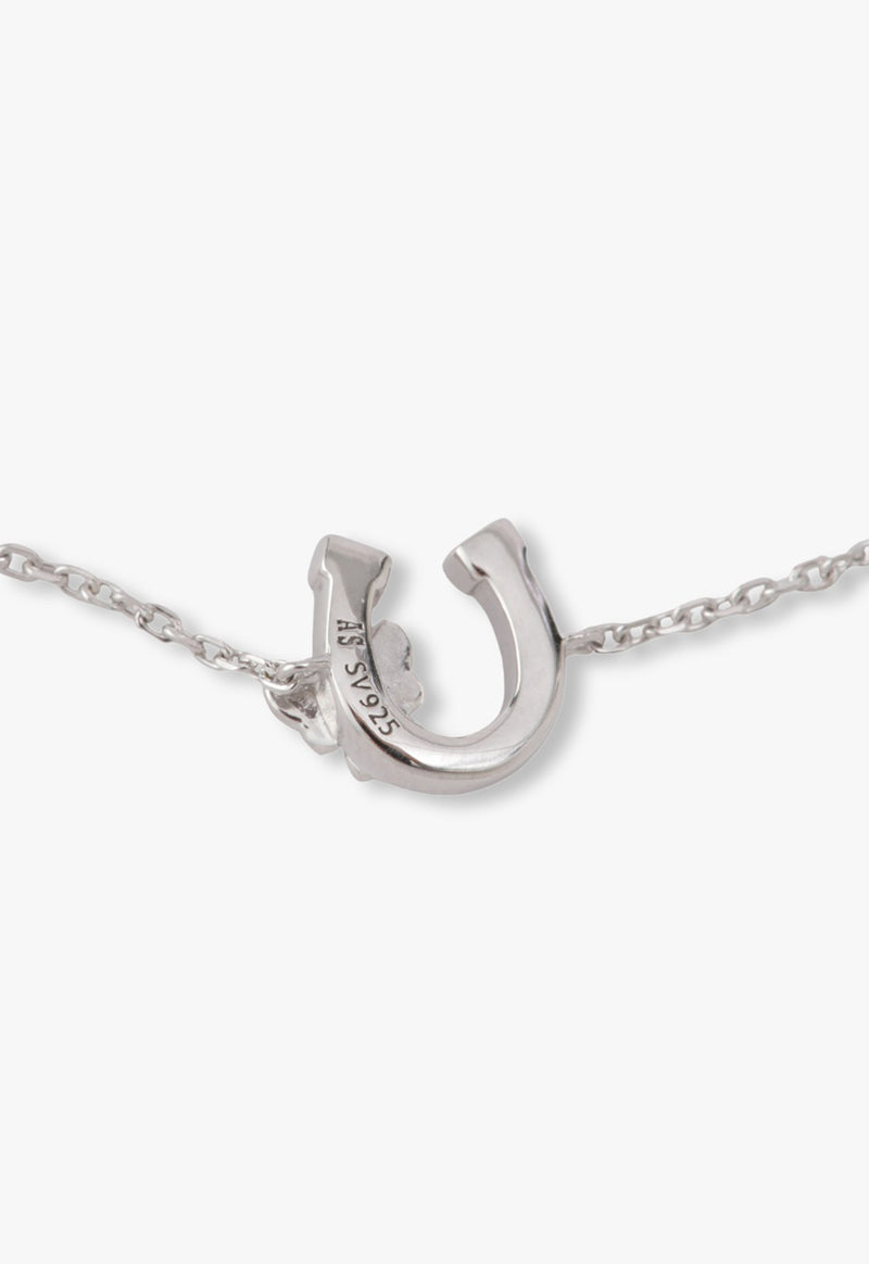 Horseshoe motif bracelet