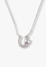 Horseshoe motif necklace