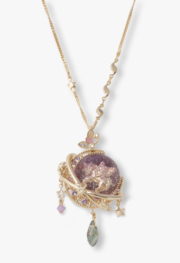 [Limited Edition BOX Item] Celestial Unicorn Motif Necklace