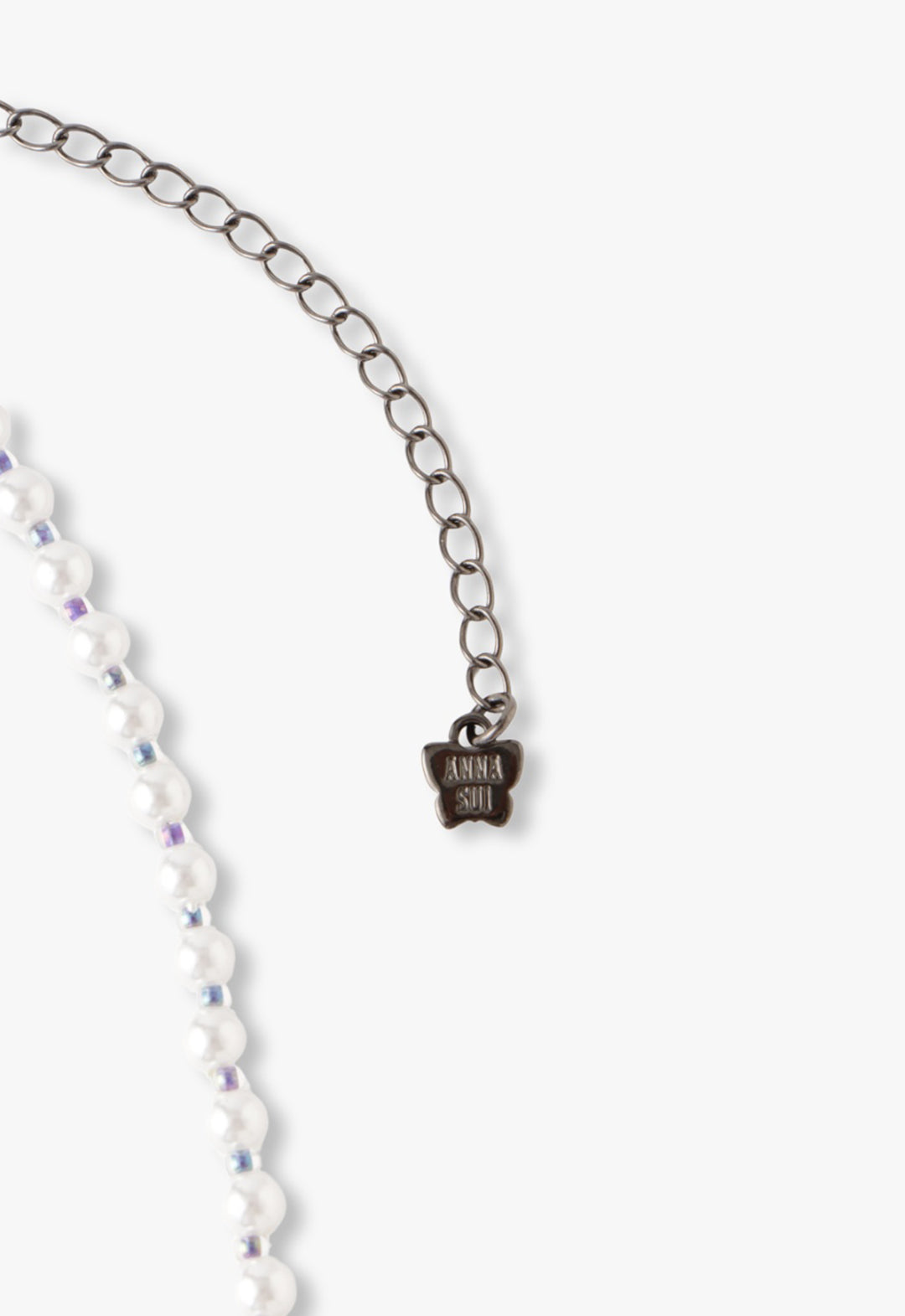 [Limited Edition Box Included] Butterfly and rose motif 2-piece necklace set