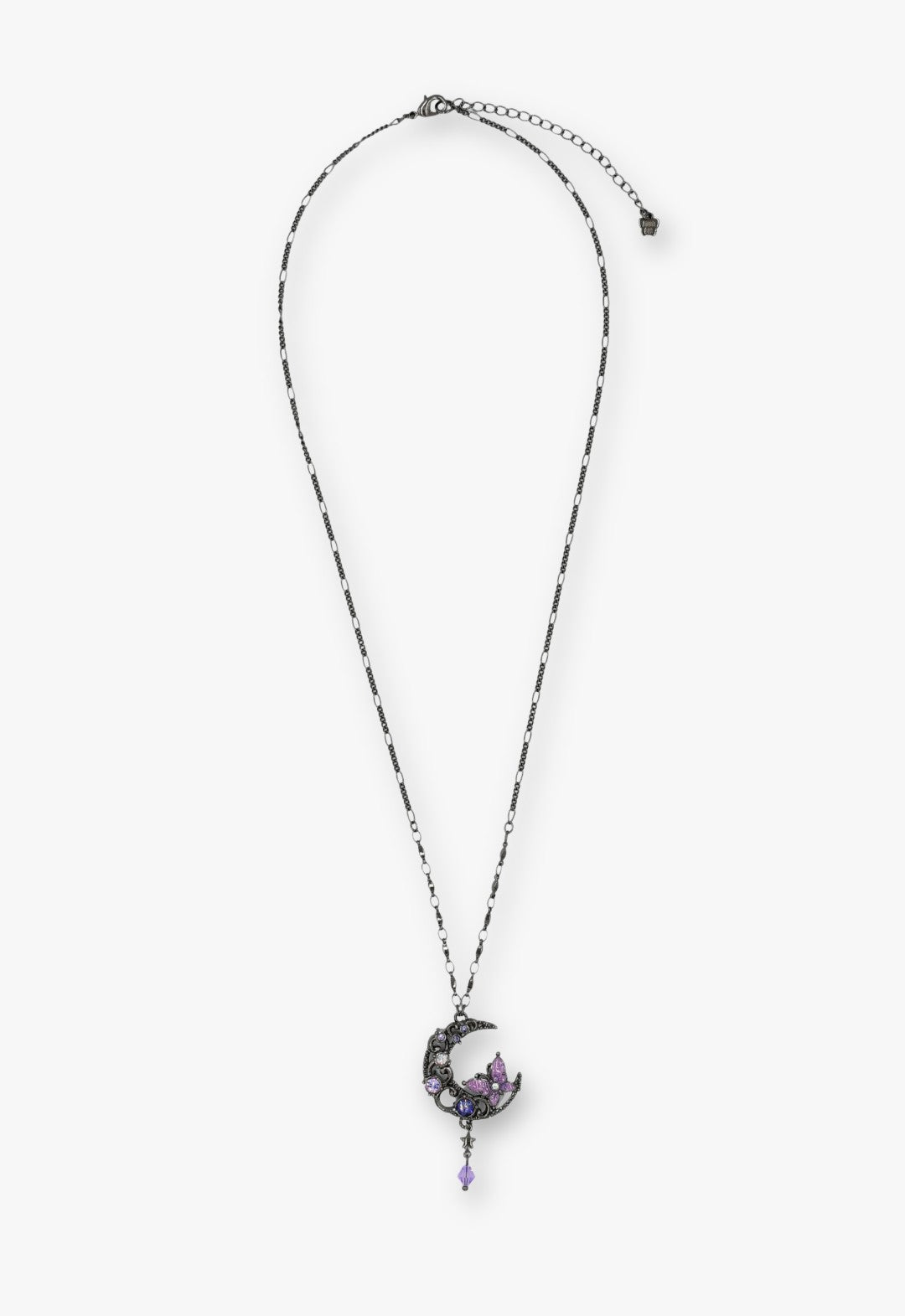 アナ スイ（ANNA SUI）【限定BOX付】蝶 三日月モチーフ ネックレス