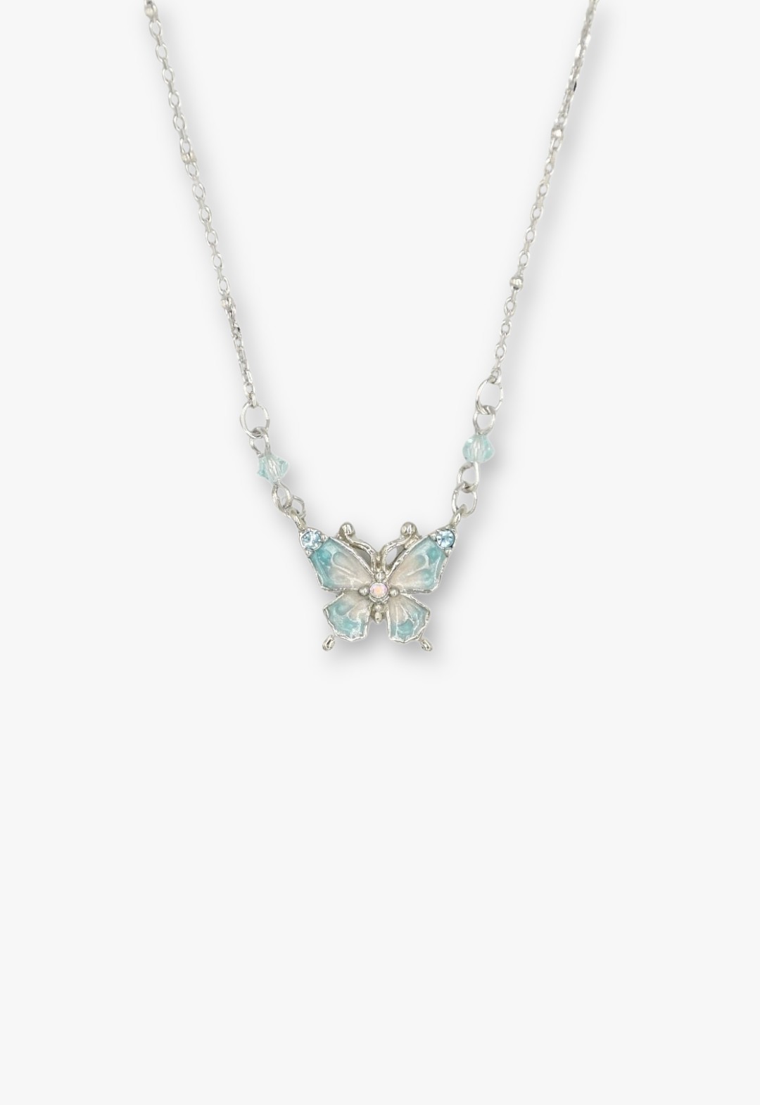 [Limited BOX included] Butterfly motif 2-piece set necklace