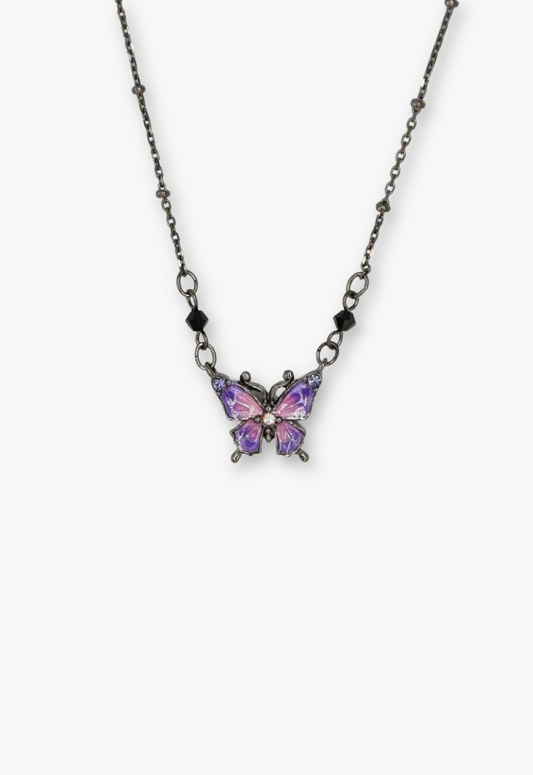 [Limited BOX included] Butterfly motif 2-piece set necklace