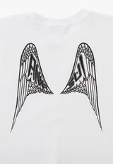 ANNA SUI WINGS CREW NECK SWEATSHIRT