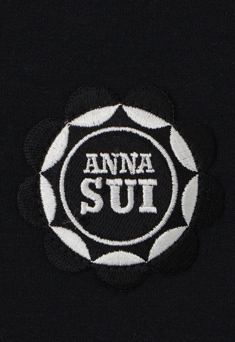 ANNA SUI WINGS CREW NECK SWEATSHIRT