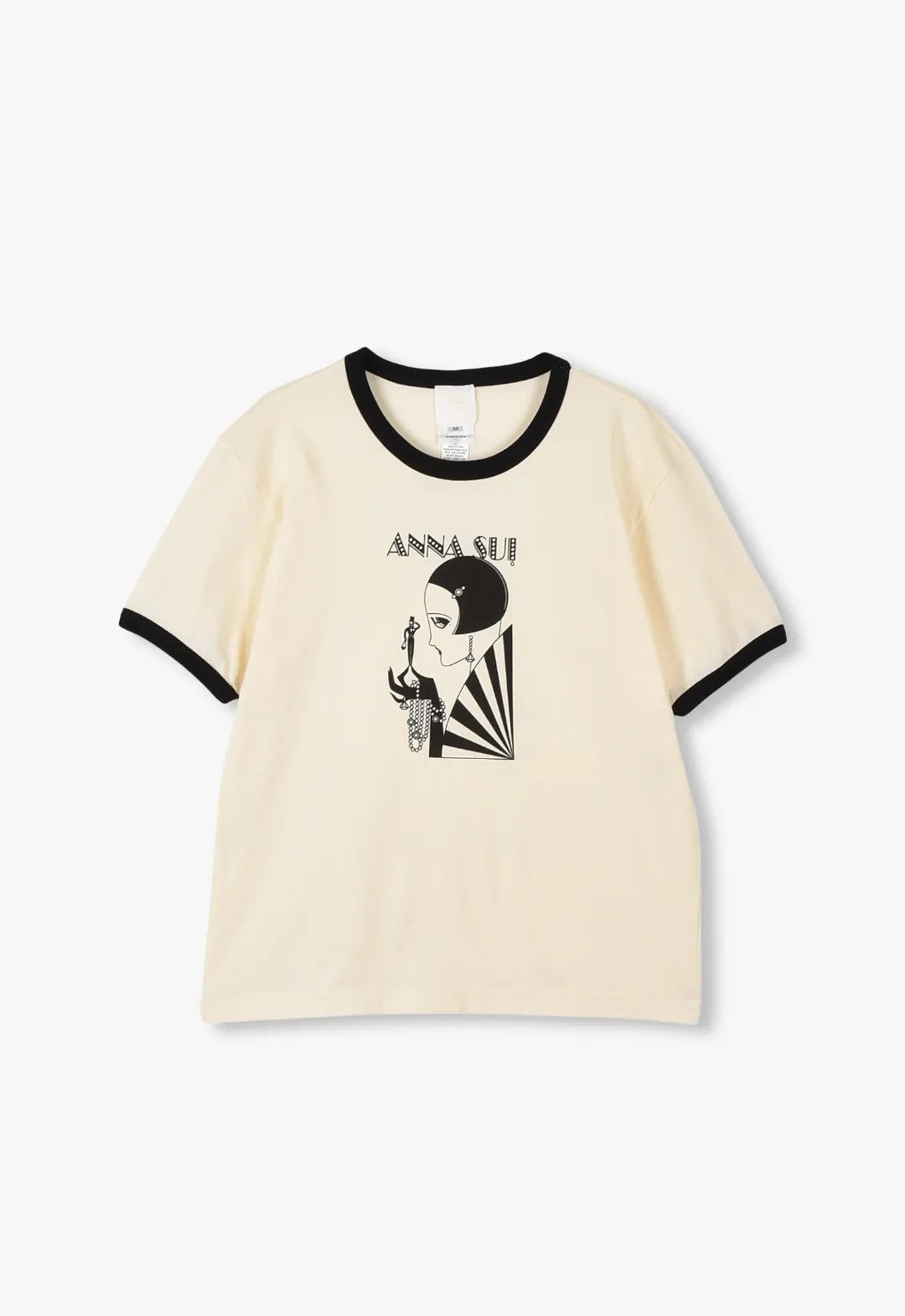 MAD CAP HEIRESS RAGLAN CROPPED T-SHIRT