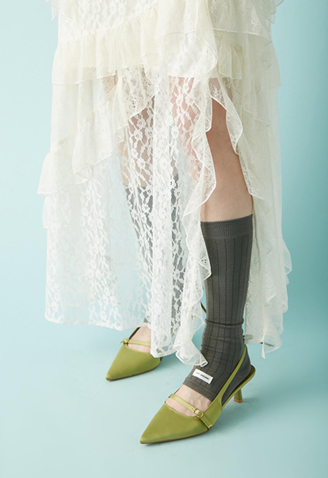 [LILY BROWN × ANNA SUI] 蕾絲長裙