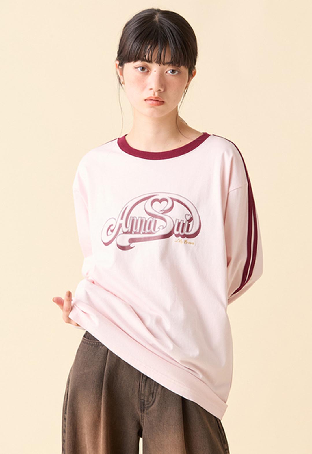 [LILY BROWN × ANNA SUI] Sideline 長款T卹