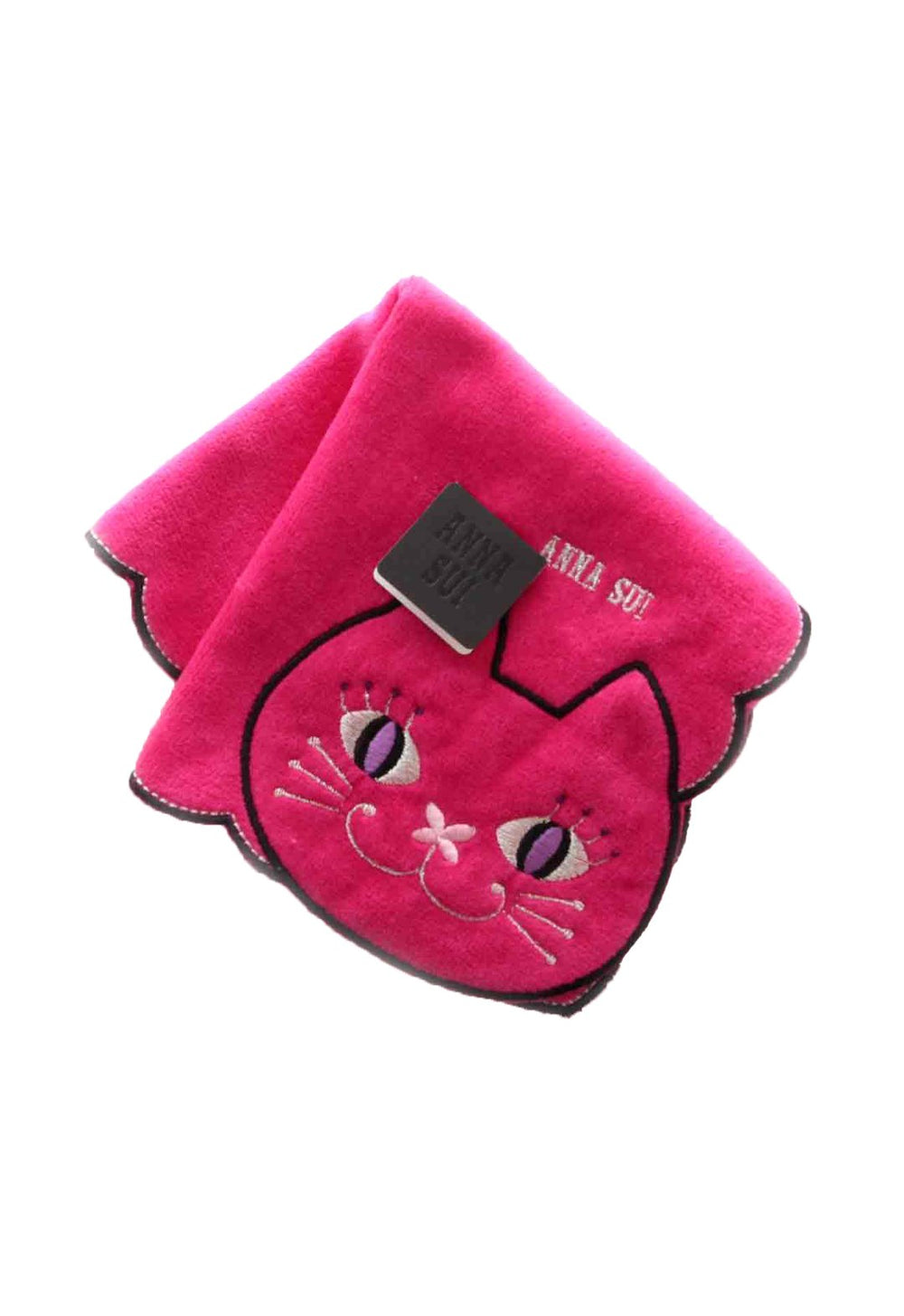 Cat embroidered towel handkerchief – アナ スイ ジャパン 公式ウェブストア