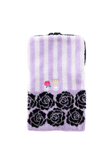 Rose pattern plastic bottle towel