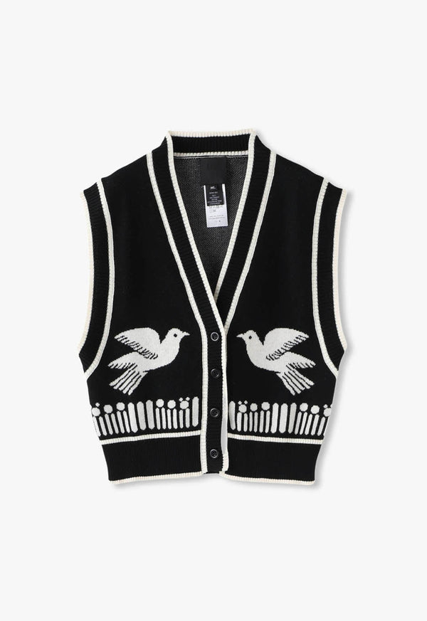 BIRDS OF A FEATHER VEST