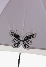 Sunny and rainy 1-stage slideshow umbrella (butterfly)