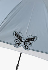 Sunny and rainy 1-stage slideshow umbrella (butterfly)