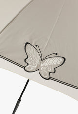 Sunny and rainy 1-stage slideshow umbrella (butterfly)