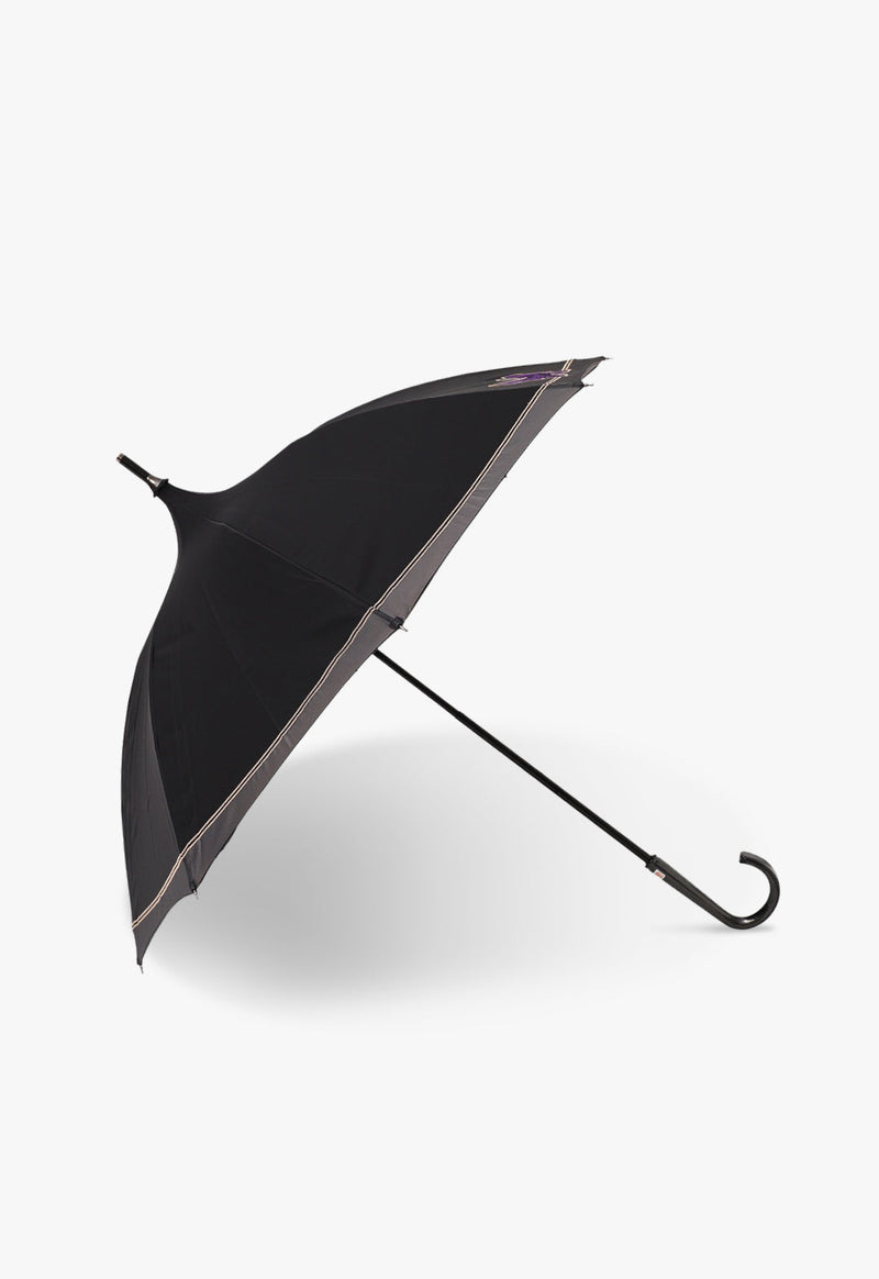 Sunny and rainy 1-stage slideshow umbrella (butterfly)