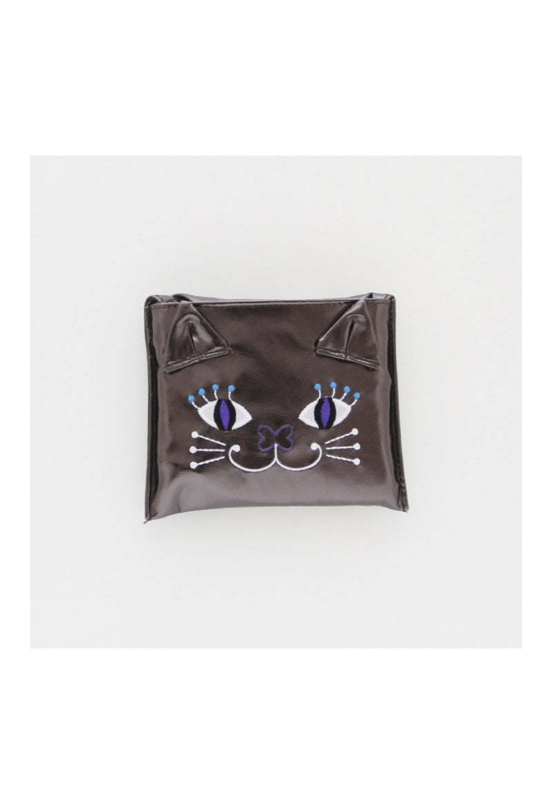 Mini eco-bag with cat pocket