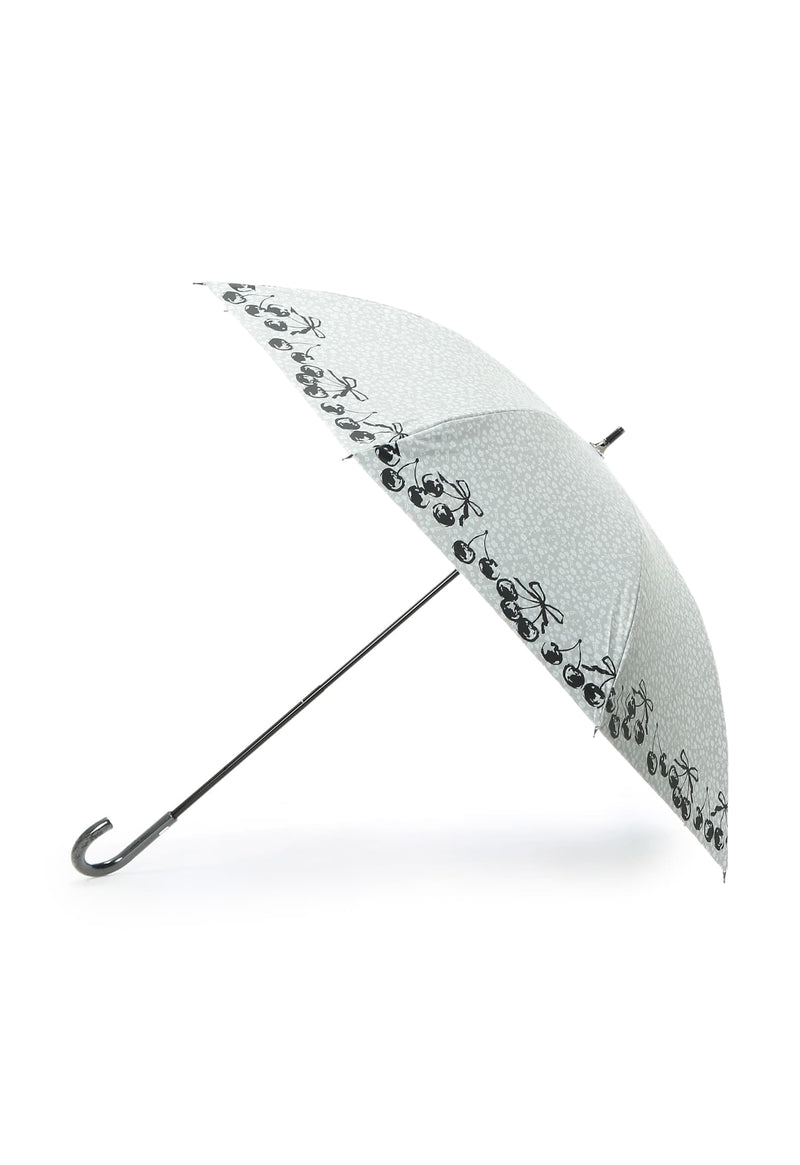 晴雨兼用1段スライドショート傘（CHERRY）