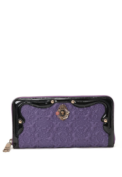 極美品✨付属品有り ANNA SUI セルパン 折財布　白蛇　パープル　アナスイ 1_86e13ebe-2996-451e-a5e8-