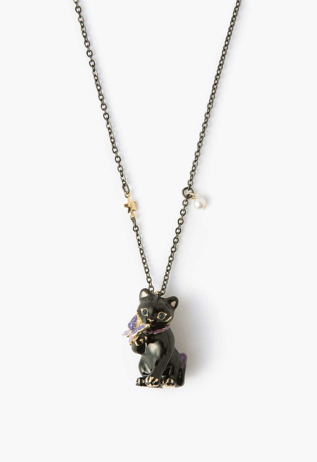 Cat Motif Necklace – アナ スイ ジャパン 公式ウェブストア