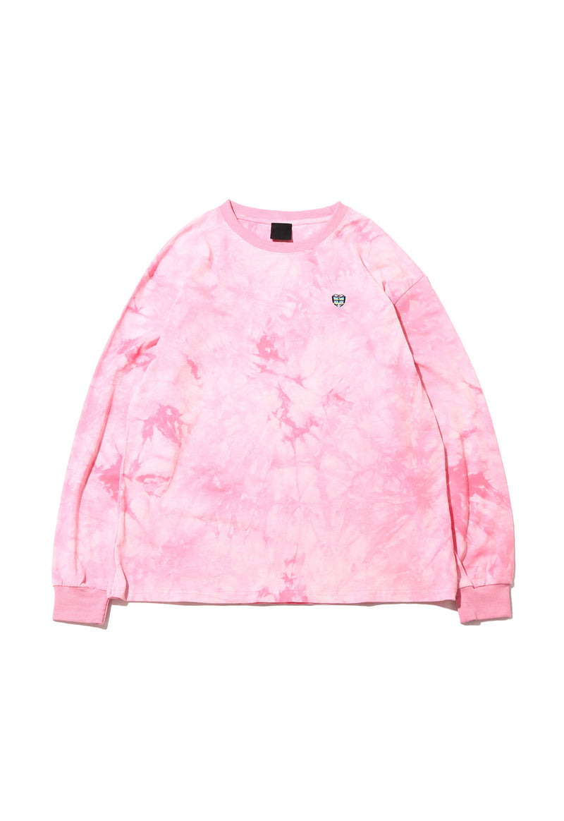 ANNA SUI Archive Butterfly Embroidery Tie-Dye Long T