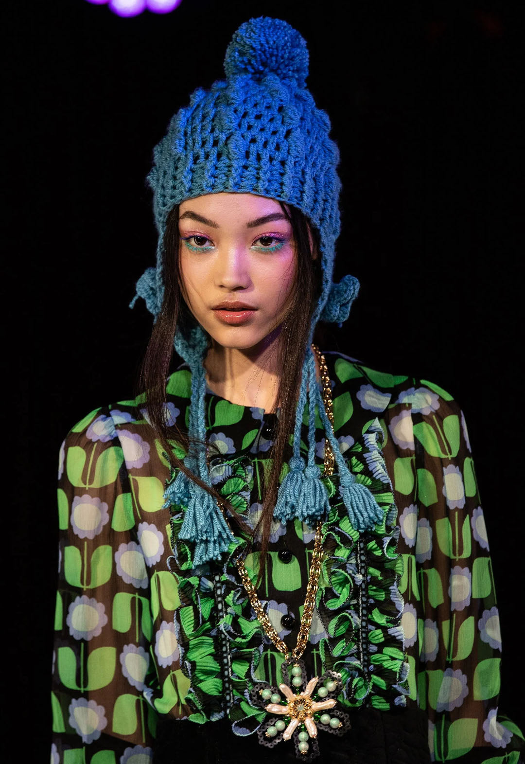 BUTTERFLY CROCHET HAT