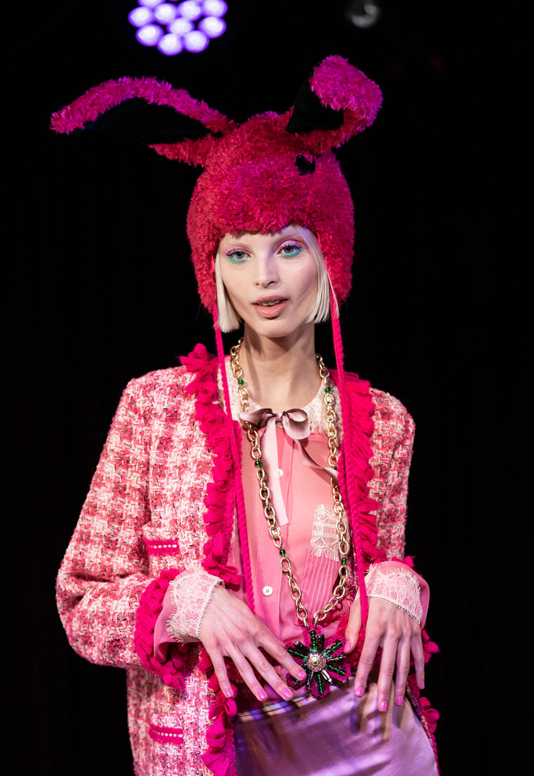 LINGERIE CHIFFON POCKET BLOUSE