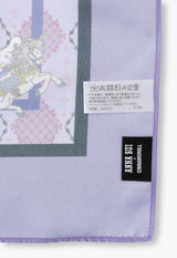 Anna Sui × 肉桂捲滌綸圍巾
