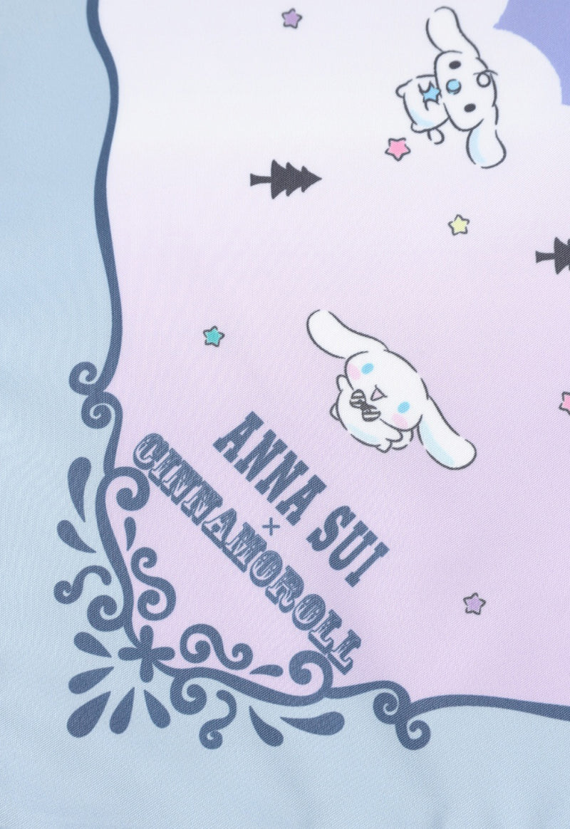 Anna Sui × 肉桂卷涤纶围巾