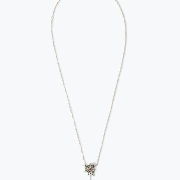 Silver Spider Web Necklace – アナ スイ ジャパン 公式ウェブストア