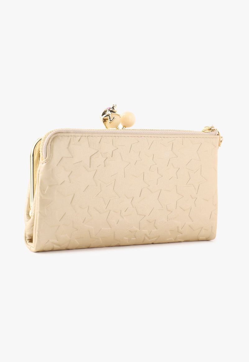 Playing Cat - Outer Fastener Long Wallet