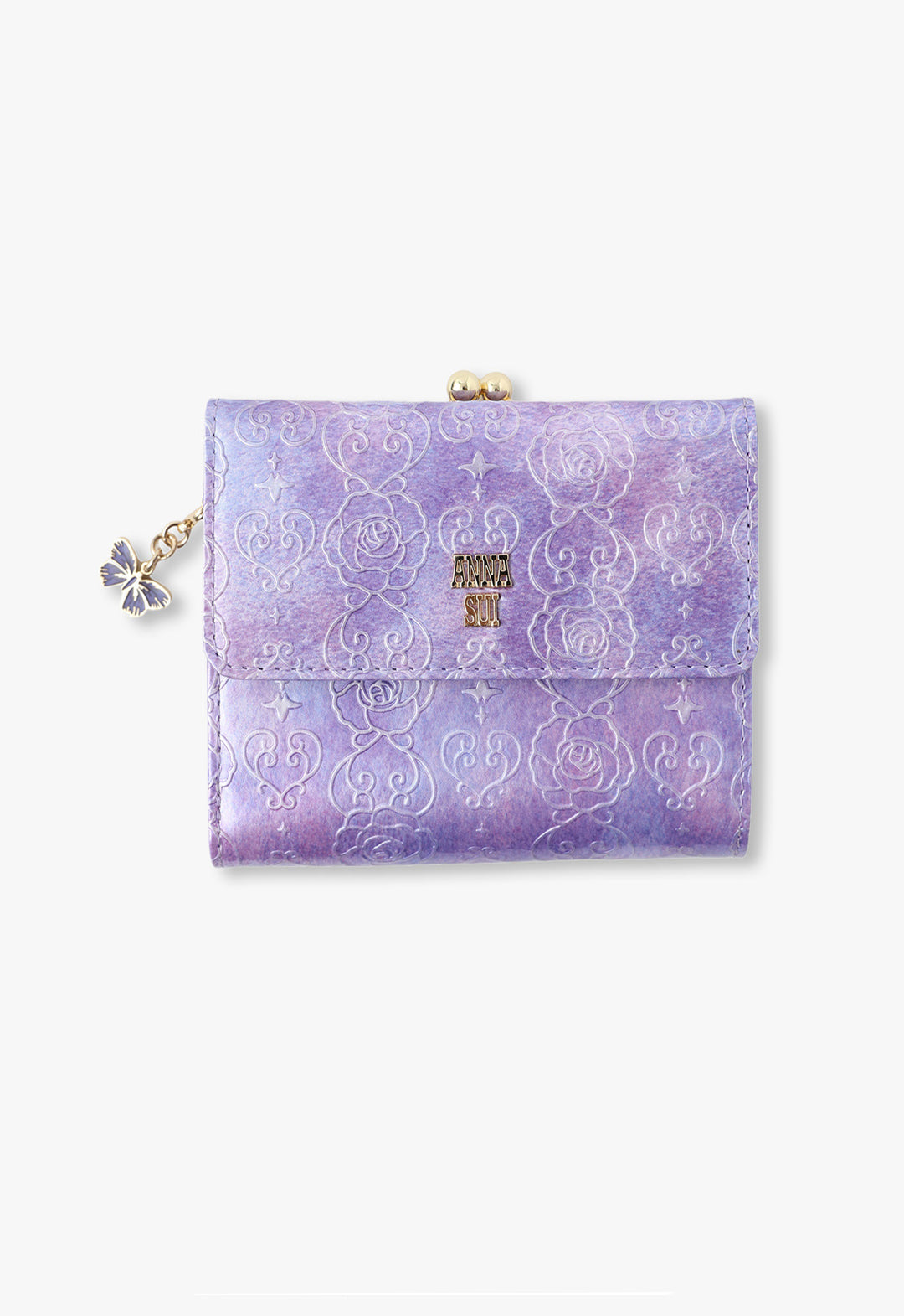 GIFTにも【ANNASUI】Papillon clasp long wallet Anna Sui Papillon - Clasp Long Wallet 316890 Green | eBay