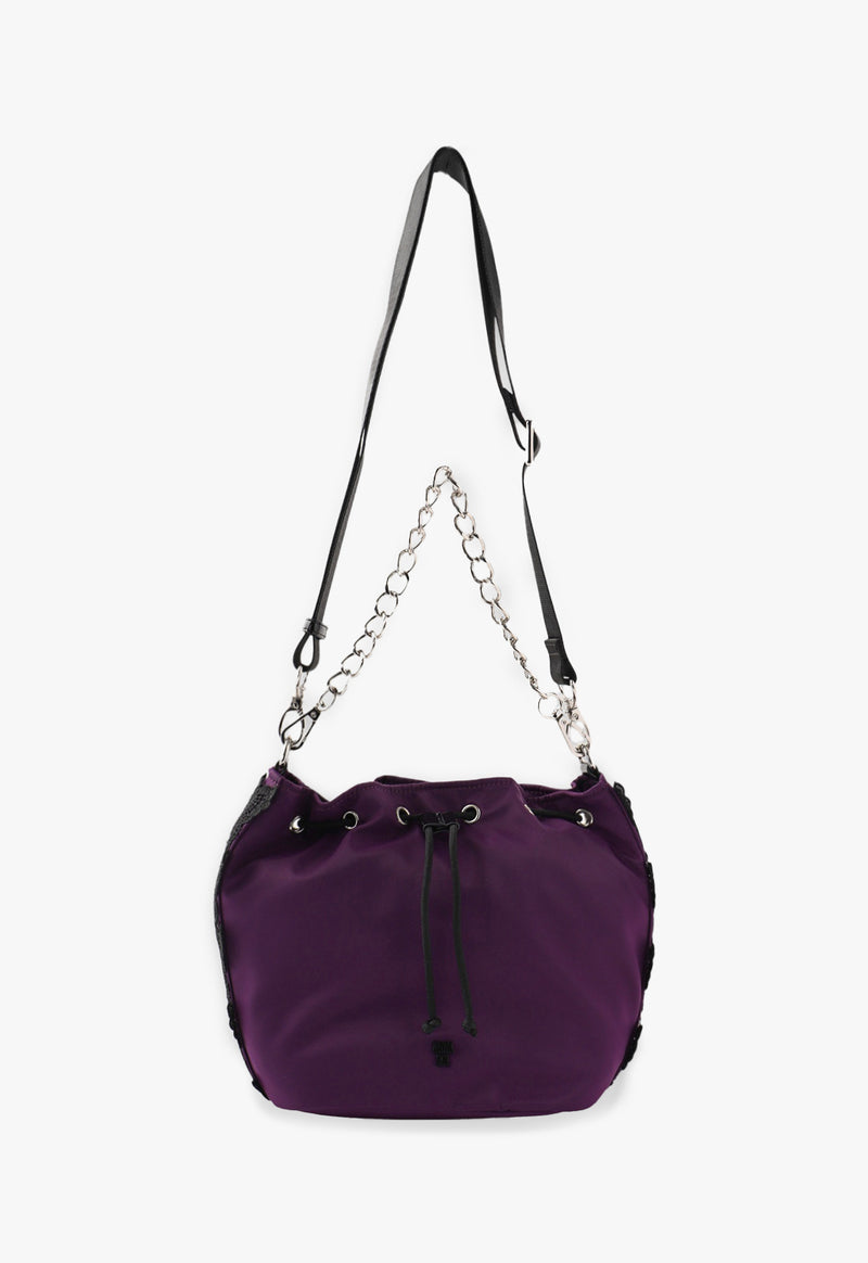 Butterfly Lace Drawstring Shoulder Bag – アナ スイ ジャパン 公式