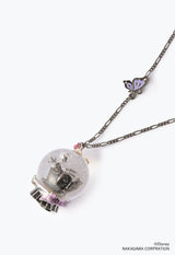 "Jack" motif snow globe necklace