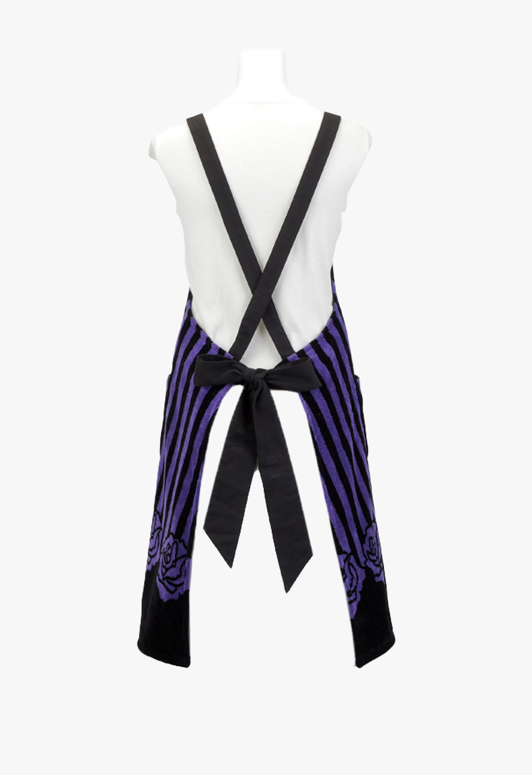 Stripe Rose Towel Cloth Apron