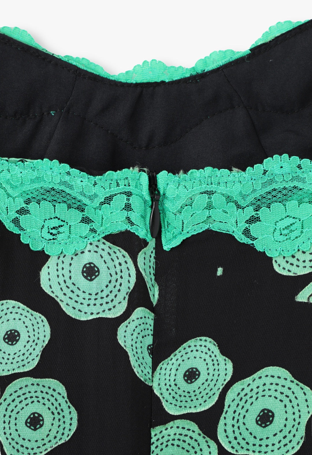 STITCHED POPPIES SLIP DRESS