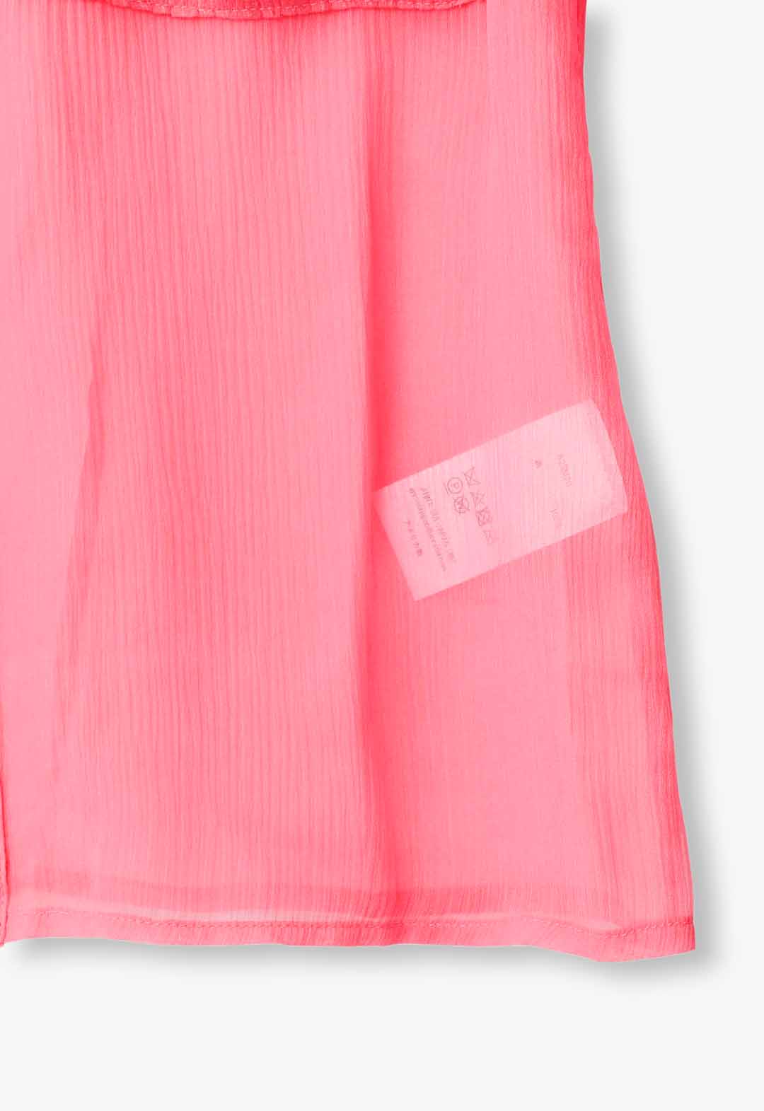 LINGERIE CHIFFON POCKET BLOUSE