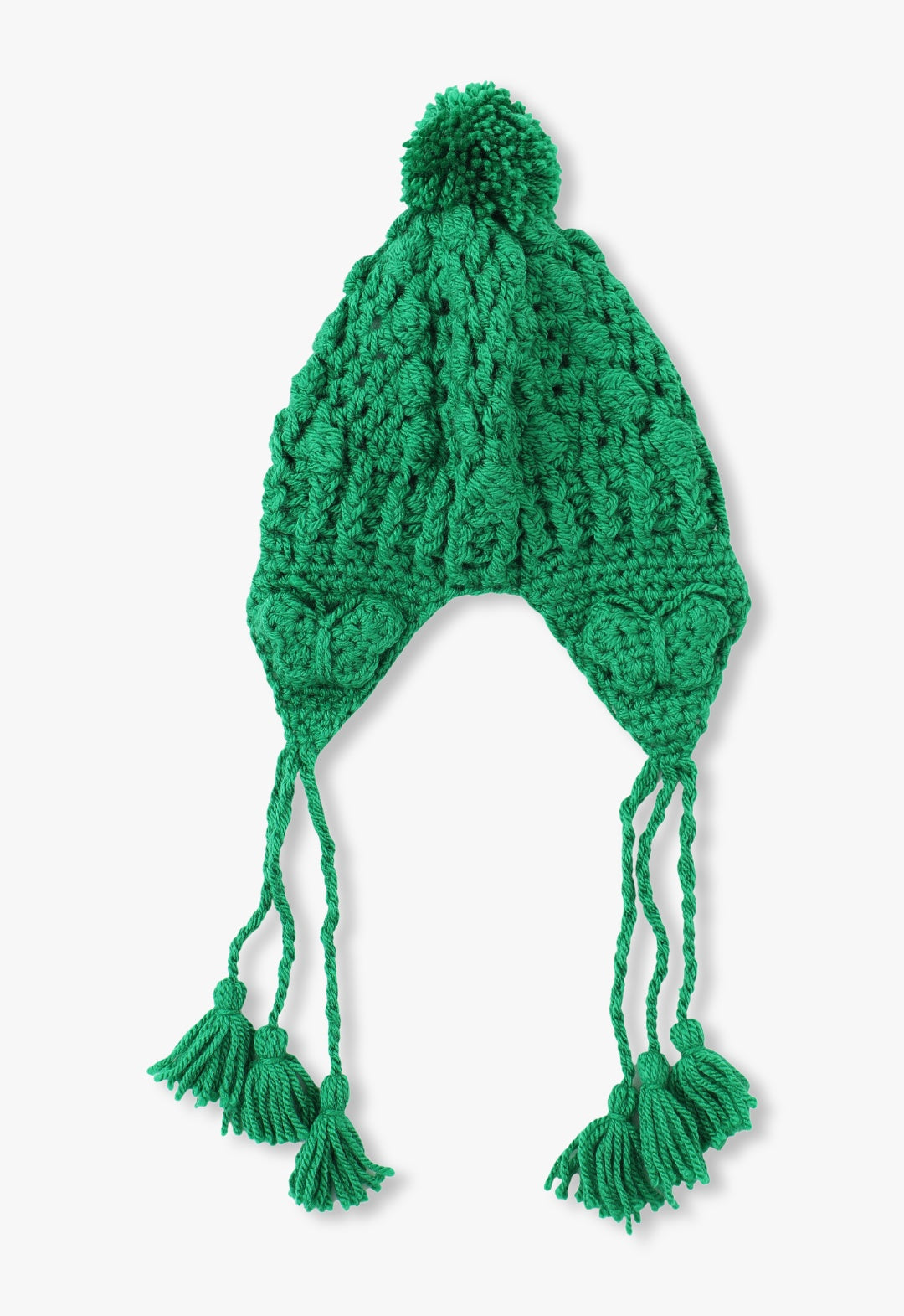 BUTTERFLY CROCHET HAT