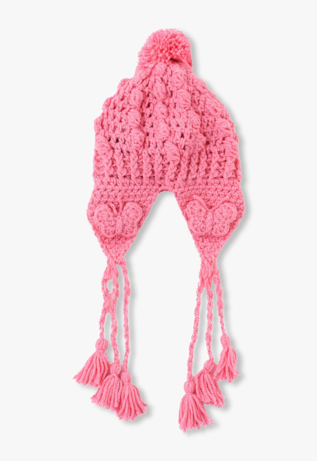 BUTTERFLY CROCHET HAT