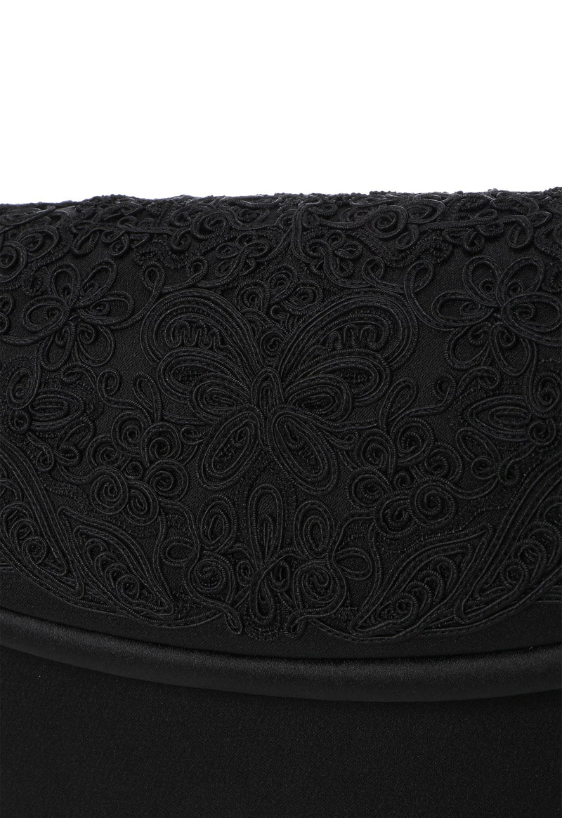 Embroidery mourning bag