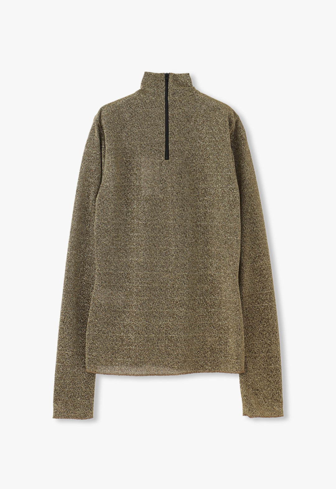 SPARKLING MESH TURTLENECK