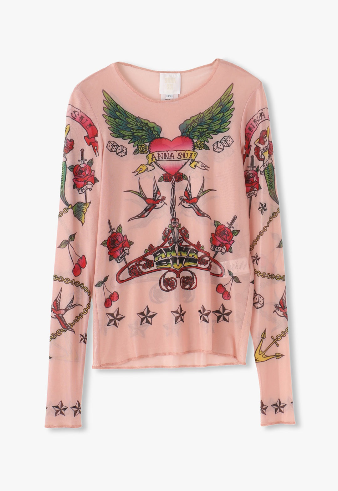 TATTOO MESH TOP