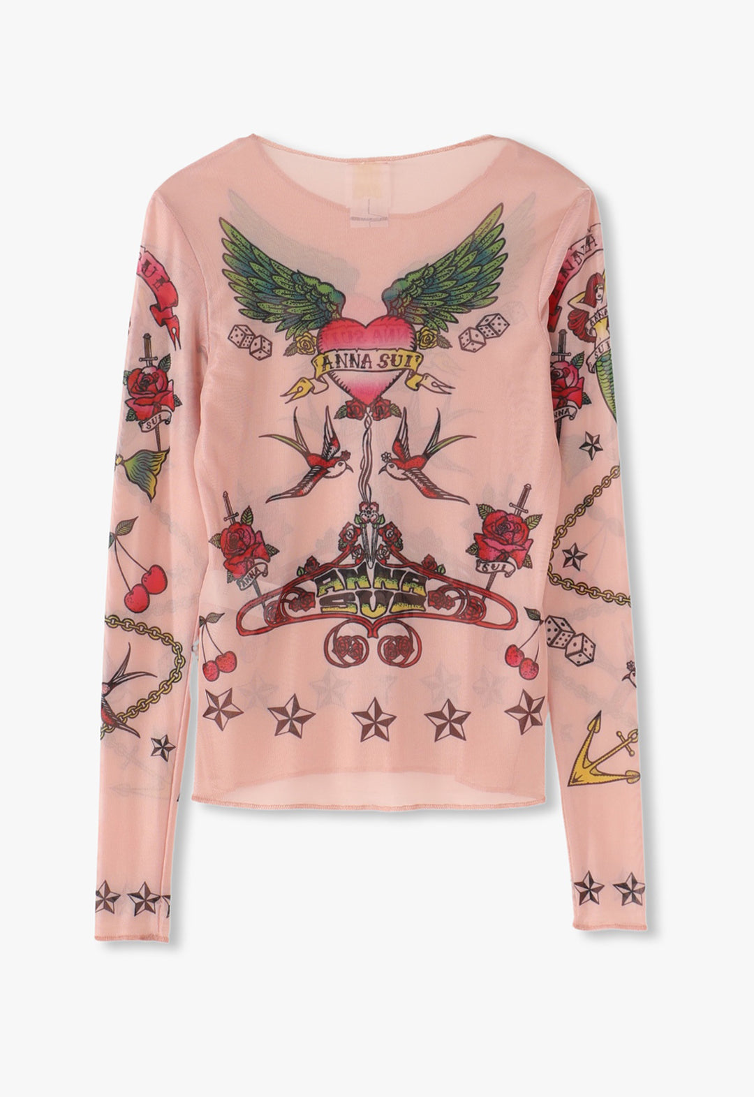 TATTOO MESH TOP