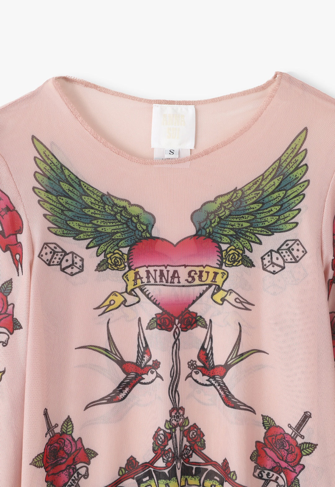 TATTOO MESH TOP