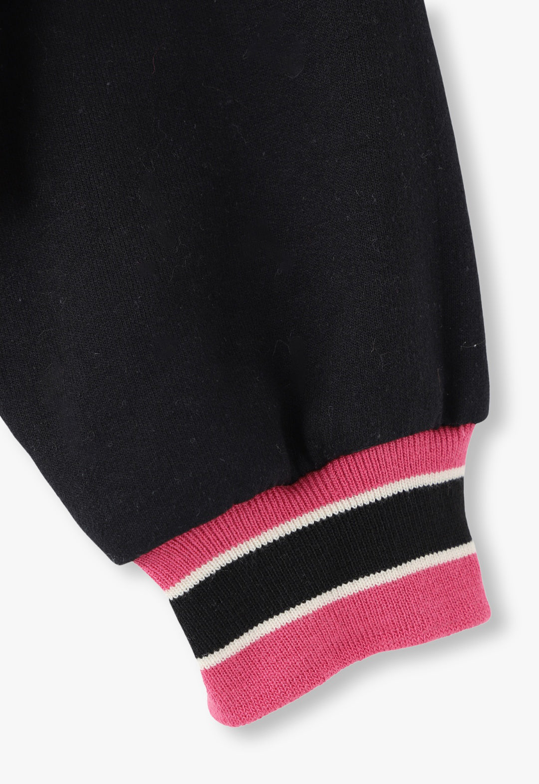 PLUSH TEDDY COLLAR SWEATSHIRT